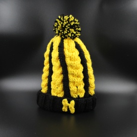 custom-cable-knit-hat-hufflepuff-1