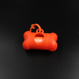 orange-bone-shaped-poop-bag-dispenser-1