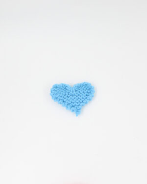 Acrylic Heart Appliqué