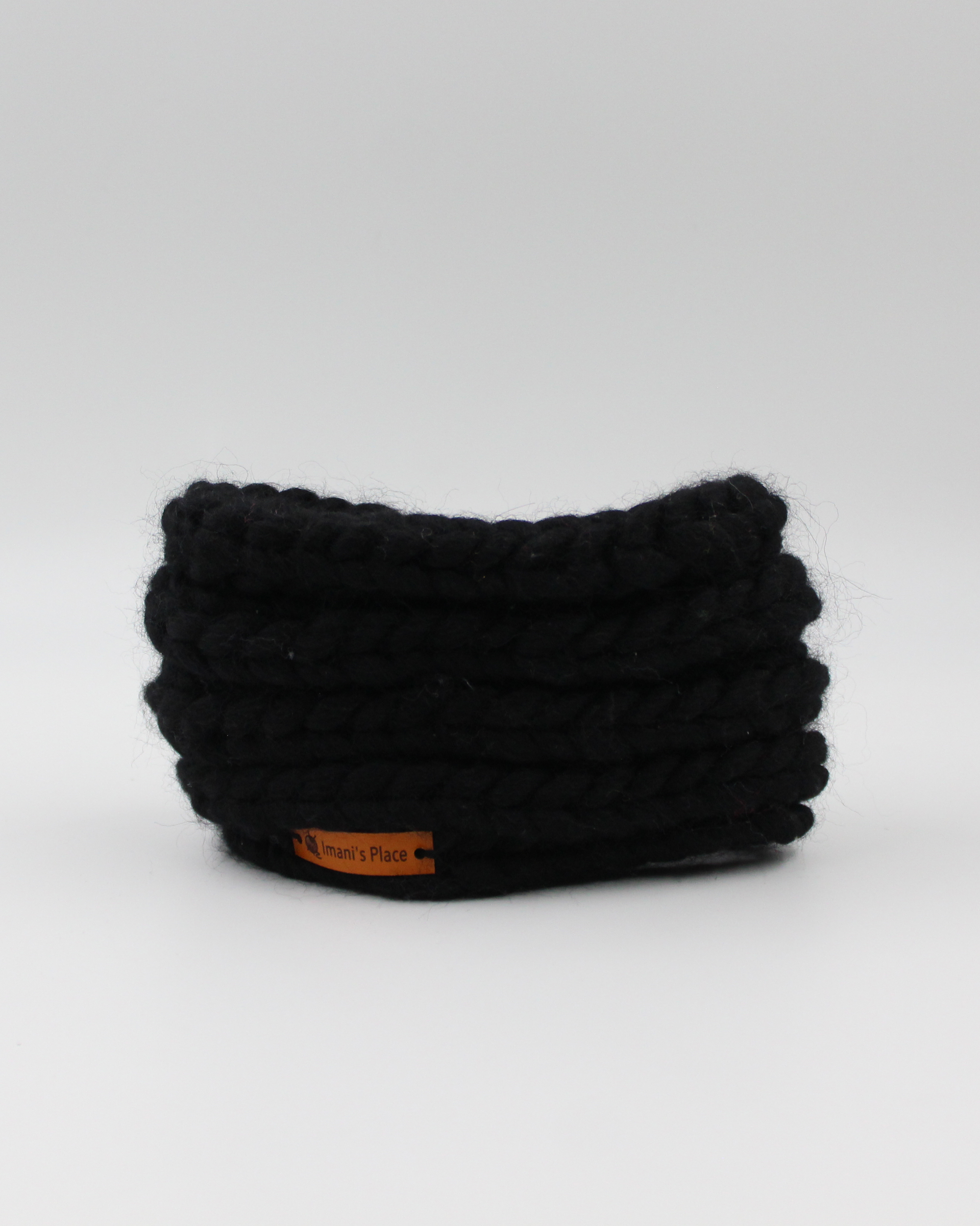 Wool English RIb Baby Ear Warmer Wool English RIb Baby Ear Warmer