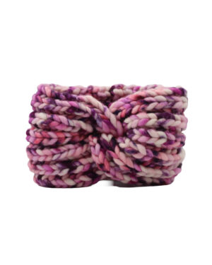 Chunky Knit Merino English Rib Ear Warmer