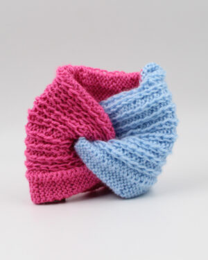 Acrylic Candy Floss Raindrops Ear Warmer