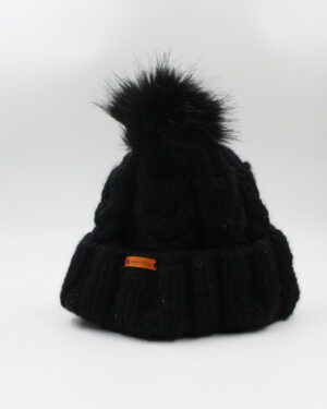 Wool Cozy Cable Knit Hat