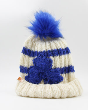 Merino Wool Blend Maple Leafs Game Day Knit Hat