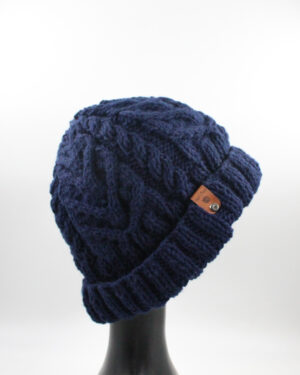 Acrylic Glendon Cable Knit Hat