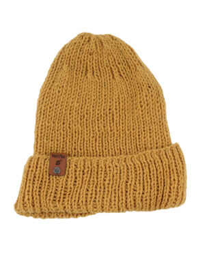 Wool Ribbed Knit Beanie