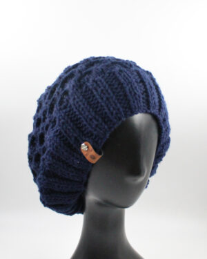 Acrylic Switch Back Knit Hat