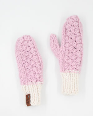 Chunky Knit Alpaca Blend Sandstone Chill Chaser Mittens