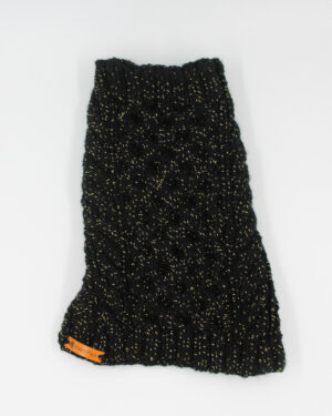 Acrylic Basic Cabled Dog Sweater