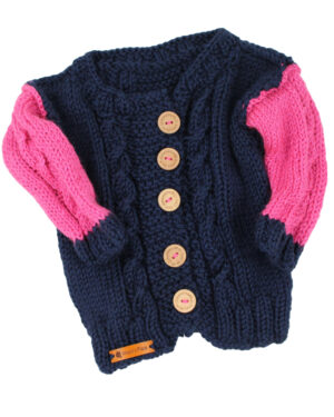 Acrylic Seeds of Spring Cardigan