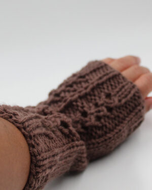 Acrylic Amber Wrist Warmers