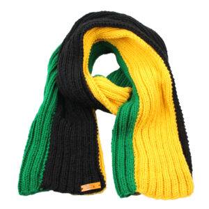 Jamaica Flag Knitted Scarf - Not For Sale - Remove Before Going LIve